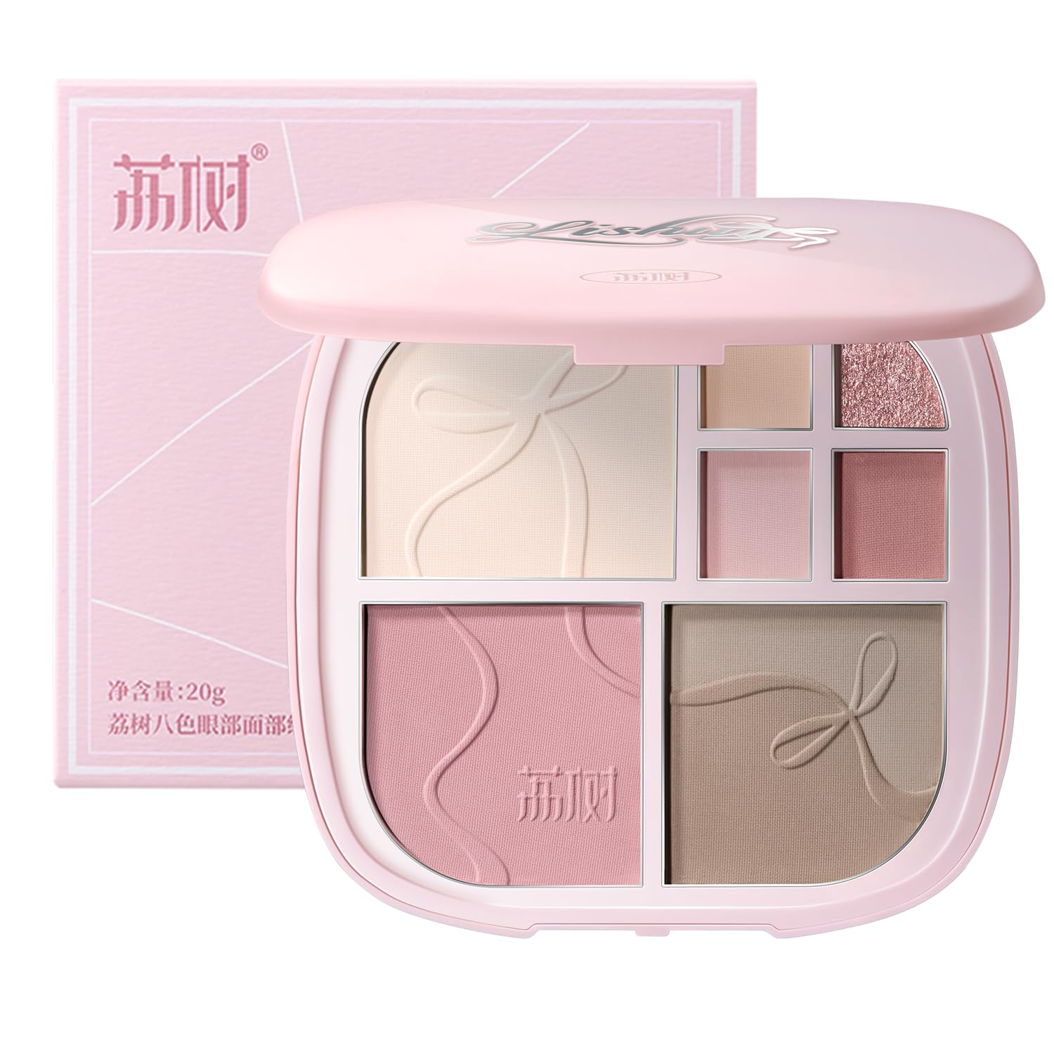 得々！！アイシャドウパレット、ハイライトセット Milk Touch】アイシャドウ、チーク、ハイライトが入った3in1パレットに